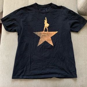 HAMILTON BROADWAY MUSICAL T SHIRT TOP